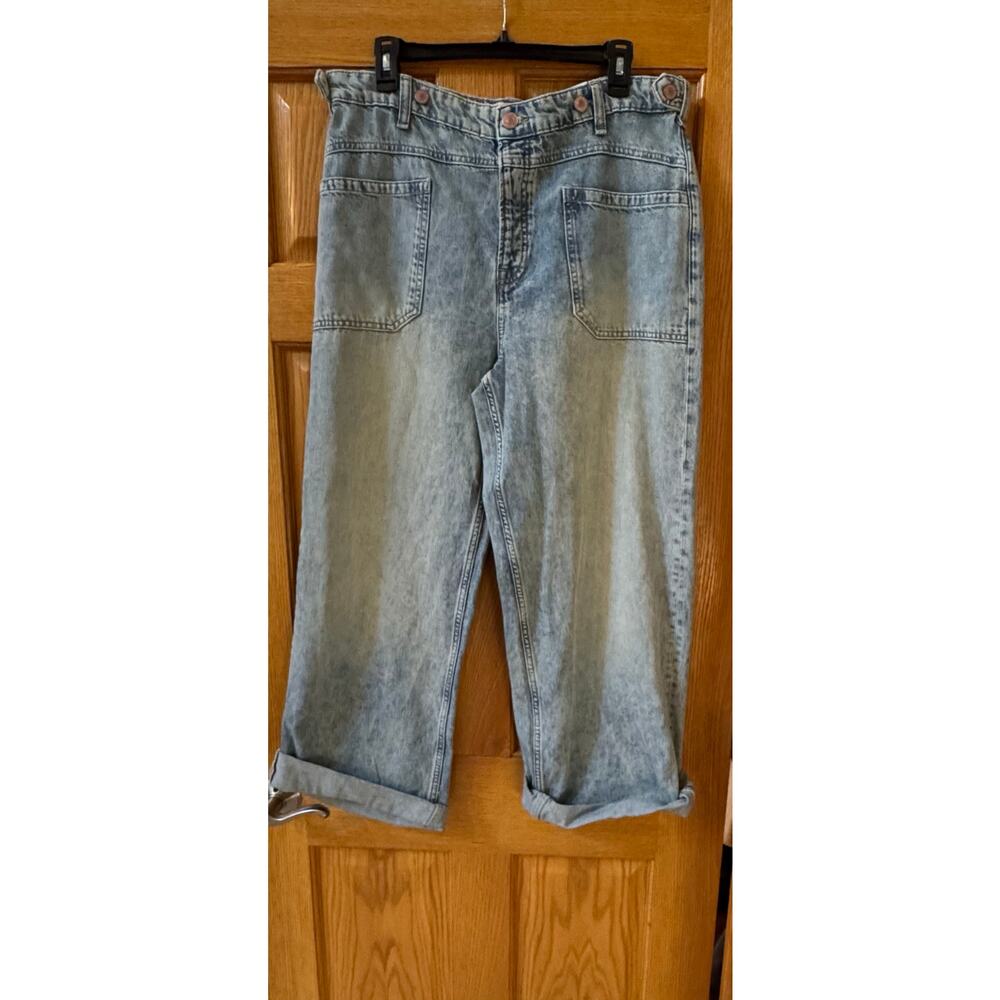 Free People Women's Palmer Cuffed Jeans Size 31 New - Picture 4 of 7